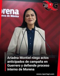 Montiel niega actos anticipados de campaña
