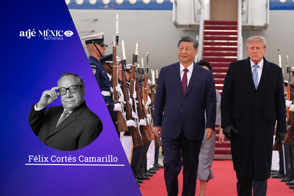 Trump recibe a presidente chino con alfombra roja