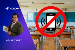 En noviembre no se permite los celulares en las escuelas