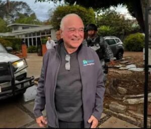 Después de casi dos meses en la cárcel Ruffo esta en su casa