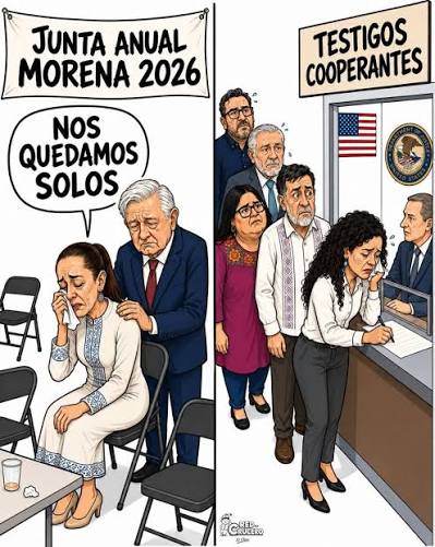 Morena no tiene politicos, tiene operadores y manipuladores