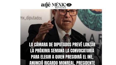 En cinco semanas habrá nueva presidenta del INE