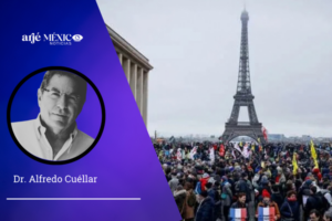 Estudiantes franceses protestan y aqui ni se preocupan